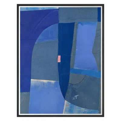 Grand Image Home Ocean View By Pc Ngo - Single Picture Frame Print On Paper In Black Framed