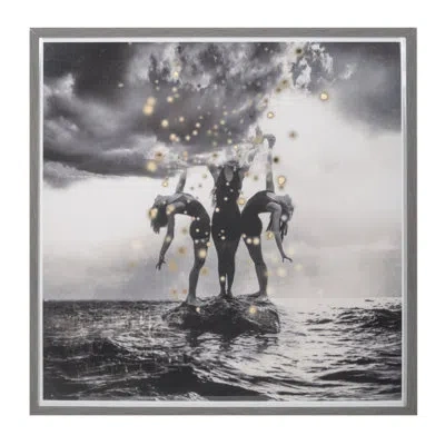 Grand Image Home Old Magic I By Sea Studio - Picture Frame Photograph In Black;white;yellow