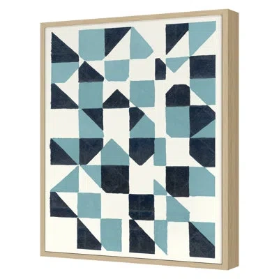 Grand Image Home Palazzo By Andy Burgess - Single Picture Frame Print On Paper In Nordic Oak