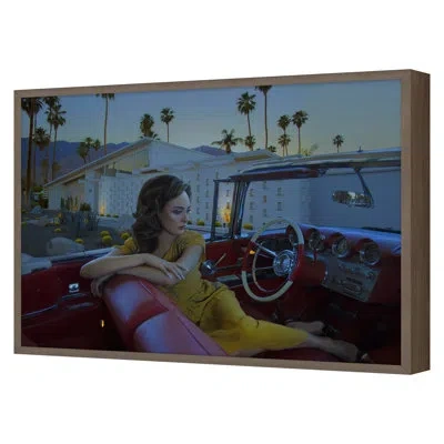 Grand Image Home " Palm Springs " By Woodman, Kate In Blue;red;yellow