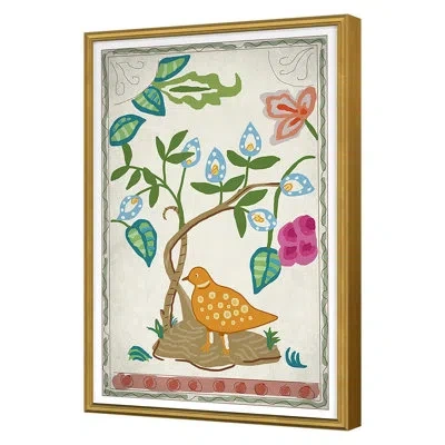 Grand Image Home Partridge By Dana Gibson - Single Picture Frame Painting In Gold