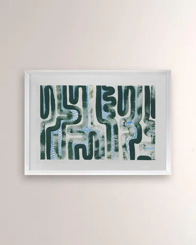 Grand Image Home Pathways 1 Digital Art Print By Emma Jones In Green