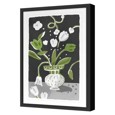 Grand Image Home Peterloon Smidge By Dana Gibson - Single Picture Frame Painting In Black