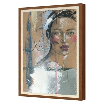 Grand Image Home " Portrait Study " By Altamura, Stefano In Blue;brown;white;gray;pink