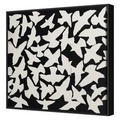 Grand Image Home " Sparrow Dance 3 " By Harvey, Danna In Black;white