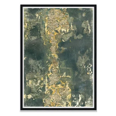Grand Image Home Spring 2019 Calgary Dreaming Iii Framed On Canvas By Stefano Altamura Print In Black;gray;gold