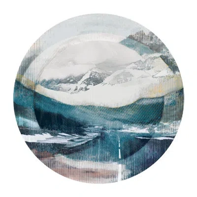 Grand Image Home Spring 2019 Memories Of Exploration Ii Framed On Canvas By Katie Todaro Print In Blue;black;white