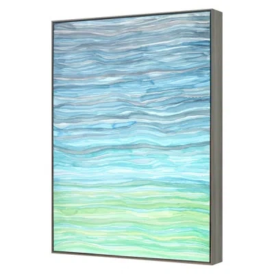 Grand Image Home Spring 2019 Oceanic A Framed On Canvas By Hable Construction Print In Blue;green