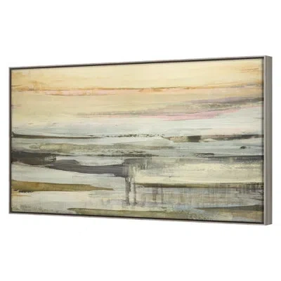 Grand Image Home Spring 2019 Untitled Framed On Canvas By Maeve Harris Print In Brown;gray;beige