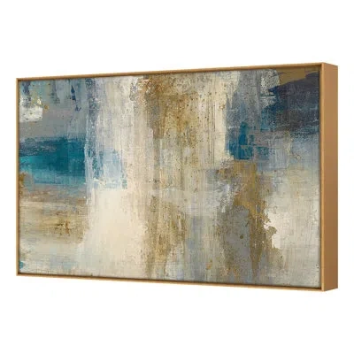 Grand Image Home Spring 2021 Vivi's Dream Framed On Canvas By Maeve Harris Print In Gold Floater Framed