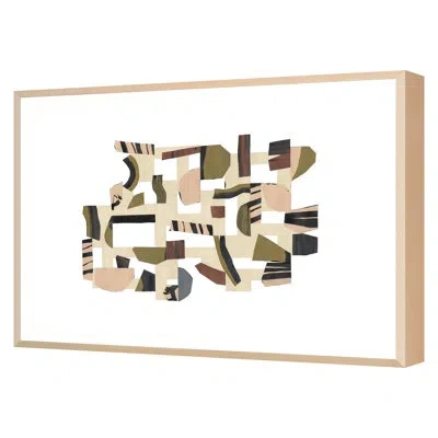 Grand Image Home Spring 2022 Architecture Framed On Paper By Jenny Mcgee Dougherty Set In Maple Single Picture Framed