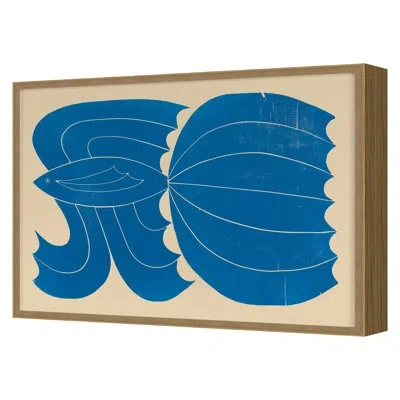Grand Image Home Spring 2022 Fish Framed On Paper By Nate Harris Print In Oak Single Picture Framed