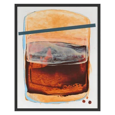 Grand Image Home Spring 2022 Novella #3 Framed On Paper By Kyle Goderwis Print In Black Single Picture Framed