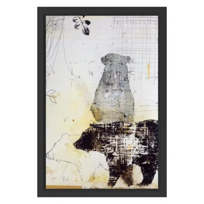 Grand Image Home Spring 2022 Ursine Ii Framed On Paper By Patrick Atkinson Print In Black Single Picture Framed