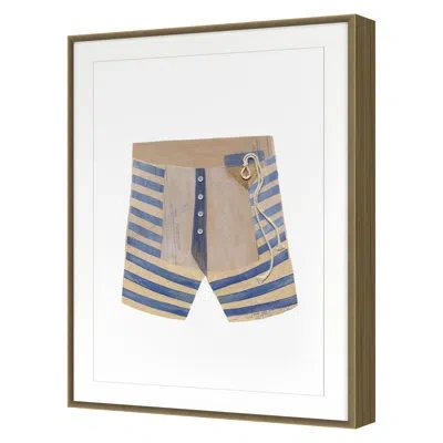 Grand Image Home " Summertime Nostalgia 5 " By Jones, Emma In Blue;cream