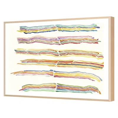 Grand Image Home Take The Coltrane Framed On Paper By Kenneth Showell Print In Blue;green;red;yellow;orange