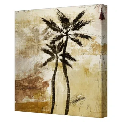 Grand Image Home The Rising Tides #1 By Patrick Atkinson - Wrapped Canvas Painting In Brown;green;beige