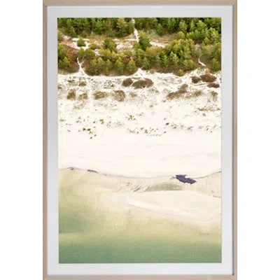 Grand Image Home Tinted Landscape 3 By Sea Studio - Picture Frame Photograph On Paper In Brown;white;green