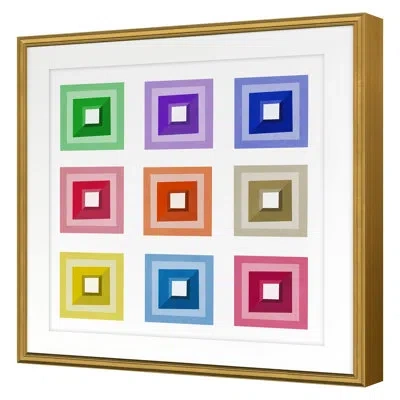Grand Image Home Tromp 1 By Dana Gibson - Single Picture Frame Print In Gold Framed