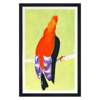 Grand Image Home Tunki By Pc Ngo - Single Picture Frame Painting On Paper In Black