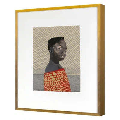 Grand Image Home Unseen 3 - Floater Frame On Paper In Gold Framed