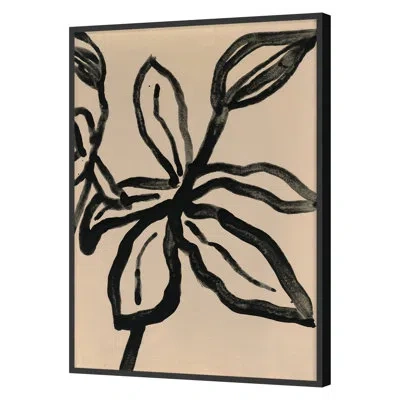 Grand Image Home Untitled Framed On Paper By Sunny Goodwin Print In Black;beige