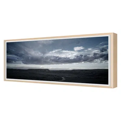 Grand Image Home Vernal Clouds By Chris Dunker - Single Picture Frame Print On Paper In Blue;white