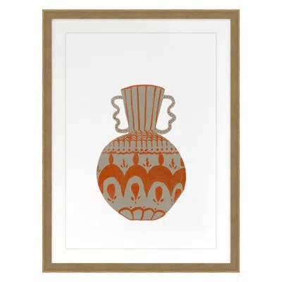 Grand Image Home Vessel 5 By Jo Stearns - Single Picture Frame Print In Oak Framed