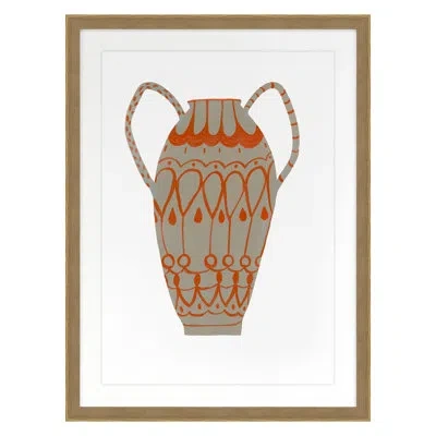 Grand Image Home Vessel 6 By Jo Stearns - Single Picture Frame Print In Oak Framed