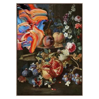 Grand Image Home " Vetus Et Novum 8 " By Plank, Marlies In Blue;brown;green;red;pink;orange