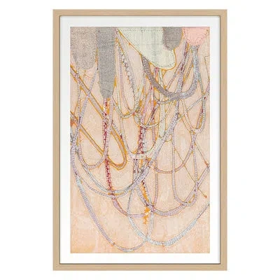 Grand Image Home Volumes By Susan Smereka - Single Picture Frame Painting In Nordic Oak