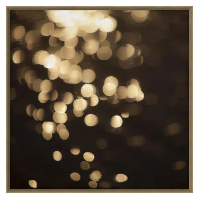 Grand Image Home Water Abstract By Acer Images - Single Picture Frame Print In Oak Framed