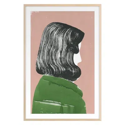 Grand Image Home Willa By Pc Ngo - Single Picture Frame Print On Paper In Maple