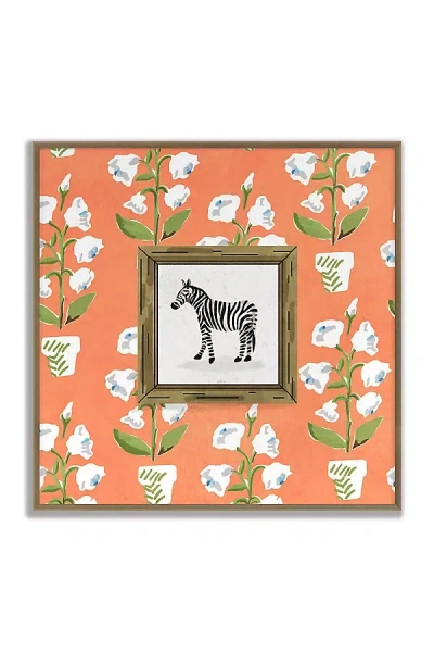 Grand Image Mughal Zebra Wall Art In Multi