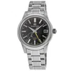 Grand Seiko Elegance Collection Spring Drive Gmt Four Seasons Autumn Kanro Edition Black Dial Steel Men's Watch  In Metallic