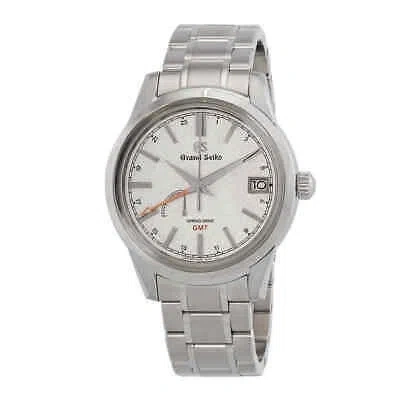 Pre-owned Grand Seiko Elegance Gmt "togi" Automatic White Dial Men's Watch Sbge269g