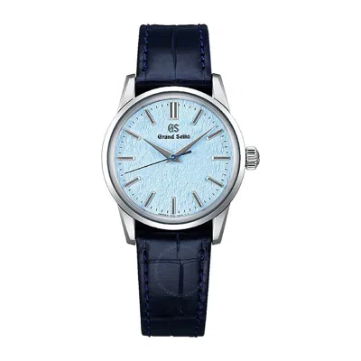 Grand Seiko Elegance Quartz Blue Dial Men's Watch Sbgx353g In Blue/silver Tone