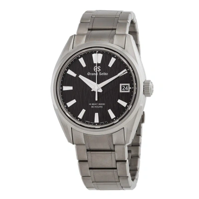 Grand Seiko Evolution 9 Automatic Black Dial Men's Watch Slgh017 In Gray