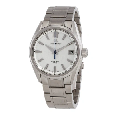 Grand Seiko Evolution 9 Automatic White Dial Men's Watch Slga009 In Gray