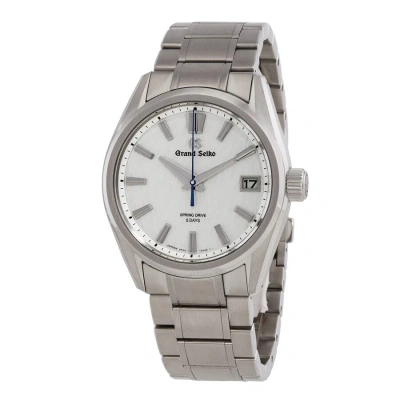 Grand Seiko Evolution 9 Automatic White Dial Men's Watch Slga009 In Spring / White