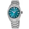 Grand Seiko Evolution 9 Collection Spring Drive 5 Days Automatic Blue Dial Titanium Men's Watch Slga025g In Blue