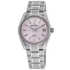 Grand Seiko Heritage Collection Sakura-kakushi Edition Automatic Pink Dial Titanium Men's Watch Sbgh341g In Metallic