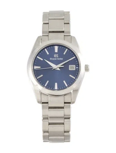Pre-owned Grand Seiko Heritage Collection Watch, 37mm In Multi