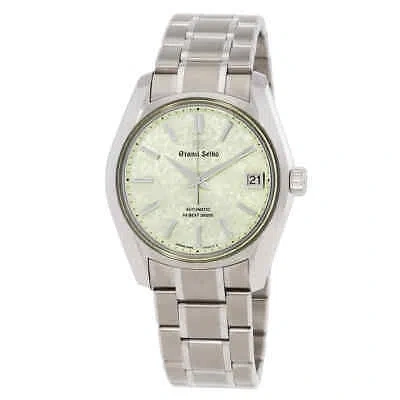 Pre-owned Grand Seiko Heritage "sakura-wakaba" Automatic Men's Watch Sbgh343g