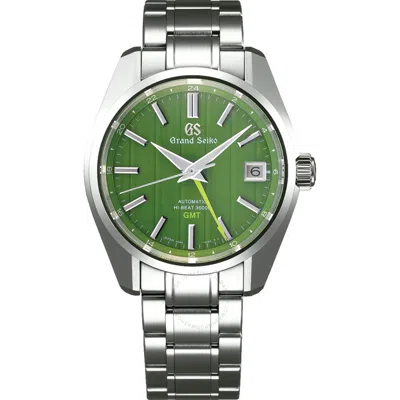 Grand Seiko Heritage "urban Bamboo" Automatic Green Dial Men's Watch Sbgj259g In Metallic