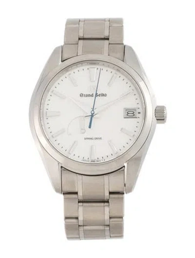 Pre-owned Grand Seiko Heritage Watch, 41mm In Multicolor
