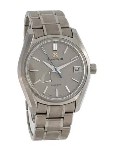 Pre-owned Grand Seiko Heritage Watch In Multicolor