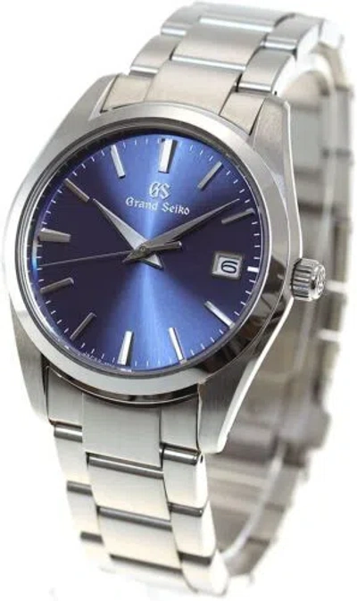 Pre-owned Grand Seiko Sbgx265 Heritage Collection Blue Watch Men Box