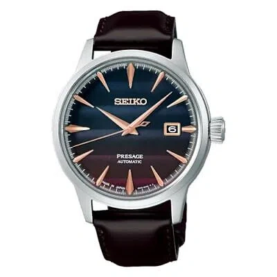 Pre-owned Grand Seiko [seiko Watch] Presage Cocktail Time Star Bar Limited Edition Sary239 Men's Brown
