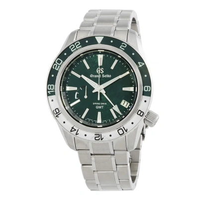 Grand Seiko Sport Automatic Green Dial Men's Watch Sbge295g In Green/silver Tone